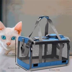 Cat Carriers Dog Carrier Pet Carrier for Small Medium Cats Dogs Puppies.69.3 2