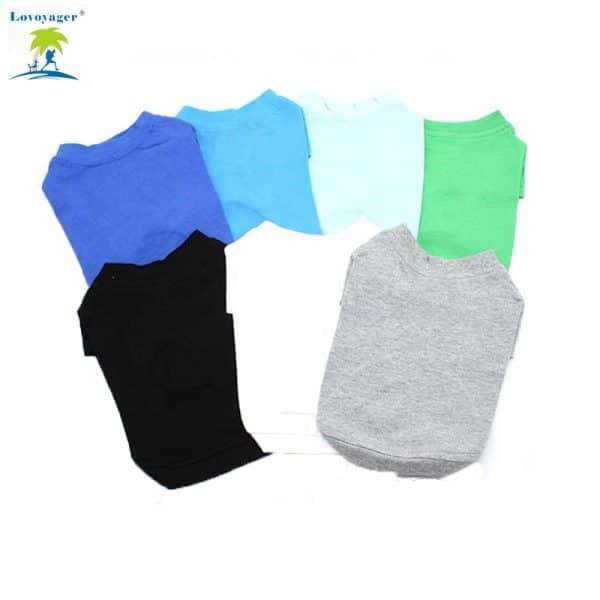 Dog Tshirt Of Hot Sell Manufacturer Wholesale Plain Blank Dog Clothes